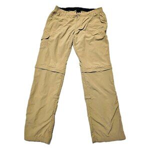 Karrimor Nylon Cargo Tan Pants Men's Sz 10 United Kingdom Brand Hiking Outdoors